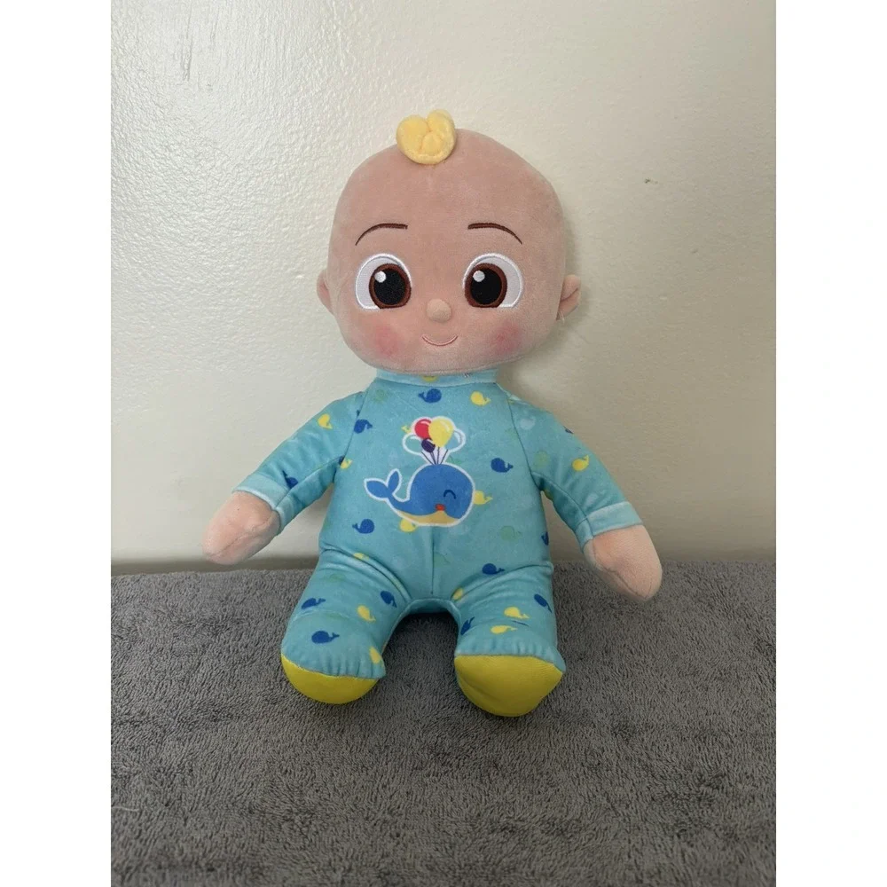 Moonbug Cocomelon Musical Glow JJ Bedtime‎ 11in Soft Plush Doll 2022 Lights Up